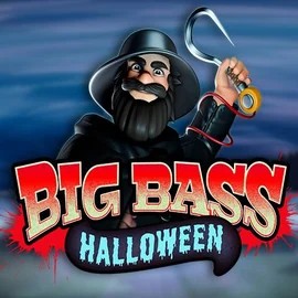 Big Bass Halloween logo by Pragmatic Play at Pokie Spins CasinoBig Bass Halloween