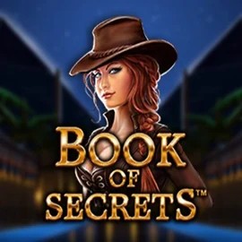 Book of Secrets slot logo by SYNOT Games at Pokie Spins CasinoBook of Secrets