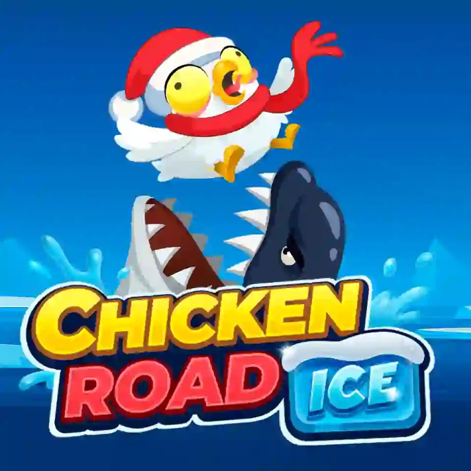 Chicken Road Ice by InOut, showcased at pokiespinscasinoo.com – game logo