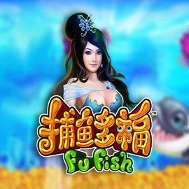 Fu Fish logo by Skywind Group at Pokie Spins CasinoFu Fish