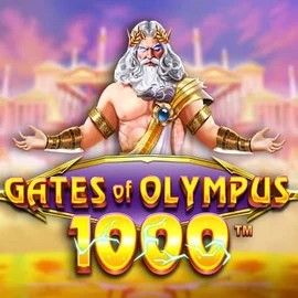 Gates of Olympus 1000 logo – Slots by Pragmatic Play at Pokie Spins Casino