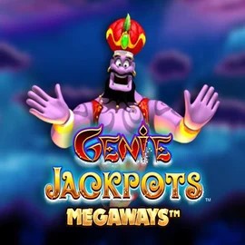 Genie Jackpots Megaways logo by Blueprint Gaming at Pokie Spins CasinoGenie Jackpots Megaways