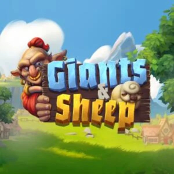 Giants and Sheep logo by Relax Gaming at Pokie Spins CasinoGiants and Sheep