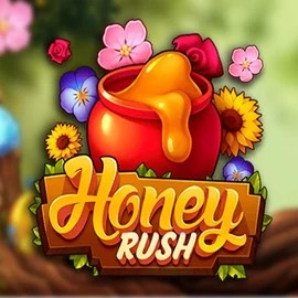 Try Honey Rush slot by Play'n GO on pokiespinscasinoo.com – logo image