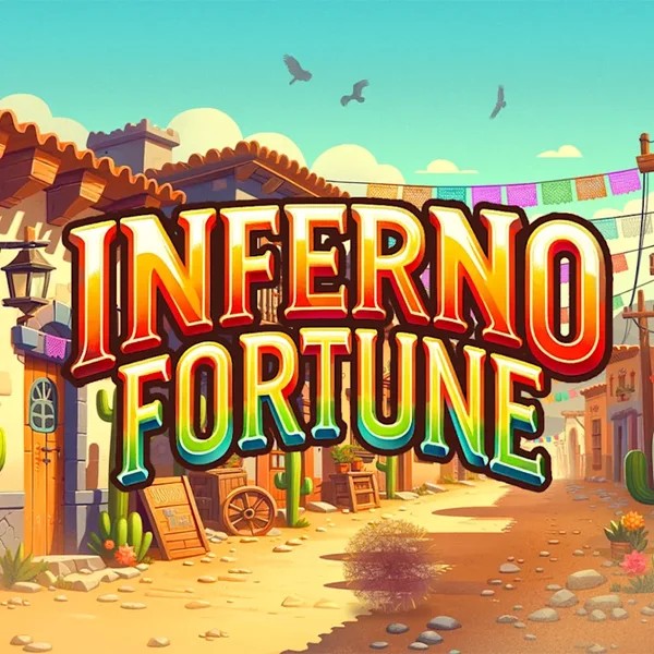Logo of Inferno Fortune from Atomic Slot Lab at Pokie Spins Casino