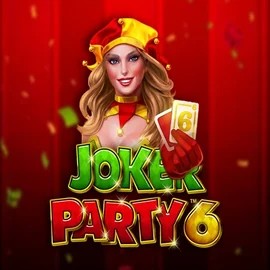 Logo of Joker Party 6 from Greentube at Pokie Spins Casino