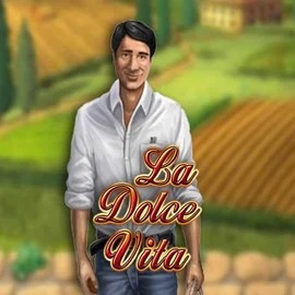 La Dolce Vita logo by Gamomat at Pokie Spins CasinoLa Dolce Vita