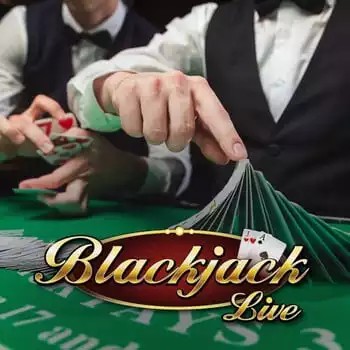 Live Blackjack logo by Pragmatic Live at Pokie Spins CasinoLive Blackjack