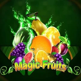 Logo of Magic Fruits Deluxe from Wazdan at Pokie Spins Casino