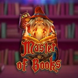 Master of Books slot logo by Swintt at Pokie Spins CasinoMaster of Books