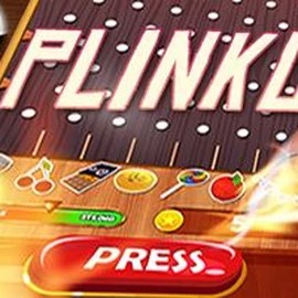 Plinko logo by BGAMING at Pokie Spins CasinoPlinko