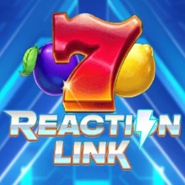 Reaction Link slot logo by Playtech at Pokie Spins CasinoReaction Link