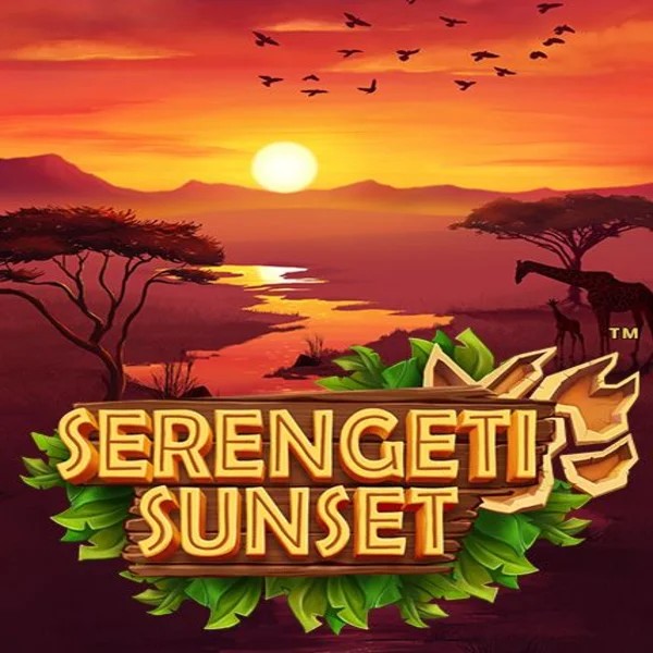 Logo of Serengeti Sunset from Skywind Group at Pokie Spins Casino