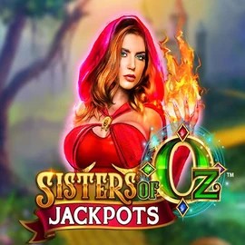 Sisters Of Oz Jackpots logo by Triple Edge Studios at Pokie Spins CasinoSisters Of Oz Jackpots