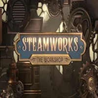 Logo of Steamworks The Workshop from Peter & Sons at Pokie Spins Casino