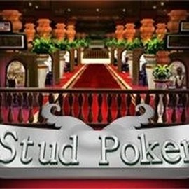 Stud Poker 3D online game logo by iSoftBet on pokiespinscasinoo.com