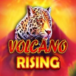 Logo of Volcano Rising from RubyPlay at Pokie Spins Casino